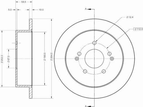 Remy RAD2367C - Brake Disc autospares.lv