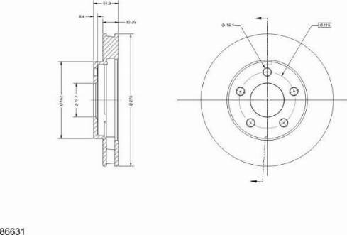 Remy RAD2309C - Brake Disc autospares.lv