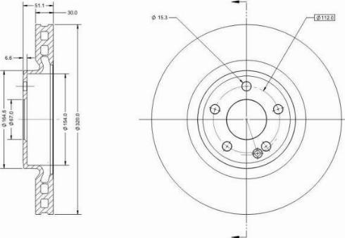 Remy RAD2302C - Brake Disc autospares.lv