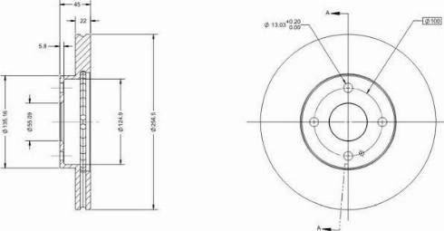 Remy RAD2318C - Brake Disc autospares.lv