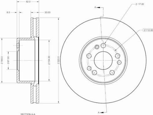 Remy RAD2265C - Brake Disc autospares.lv