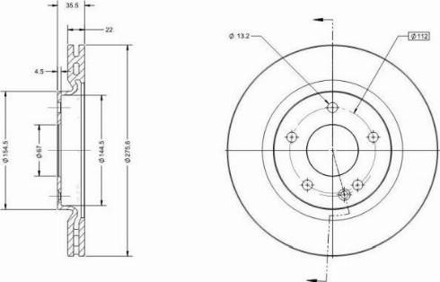 Remy RAD2238C - Brake Disc autospares.lv