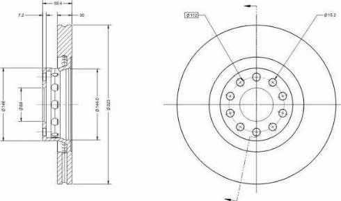 Remy RAD2228C - Brake Disc autospares.lv