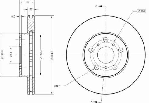 Remy RAD2747C - Brake Disc autospares.lv