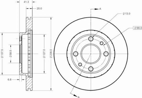 Remy RAD2750C - Brake Disc autospares.lv