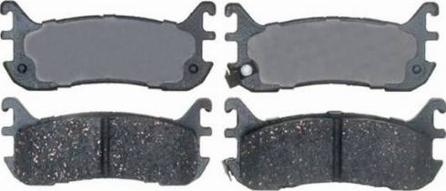 Remy RAP1933 - Brake Pad Set, disc brake autospares.lv