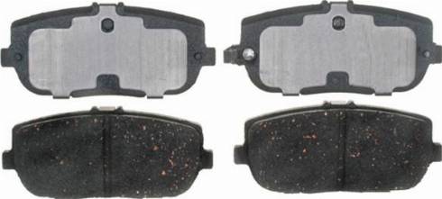 Remy RAP1498 - Brake Pad Set, disc brake autospares.lv