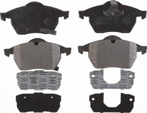 Remy RAP1456 - Brake Pad Set, disc brake autospares.lv