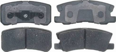 Remy RAP1481 - Brake Pad Set, disc brake autospares.lv