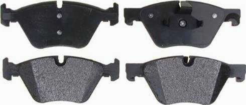 Remy RAP1551 - Brake Pad Set, disc brake autospares.lv