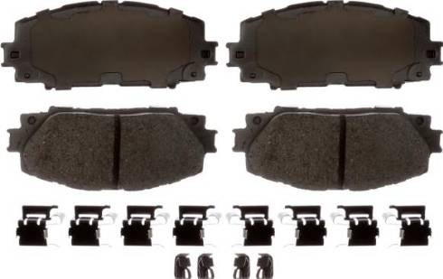 Remy RAP1553 - Brake Pad Set, disc brake autospares.lv