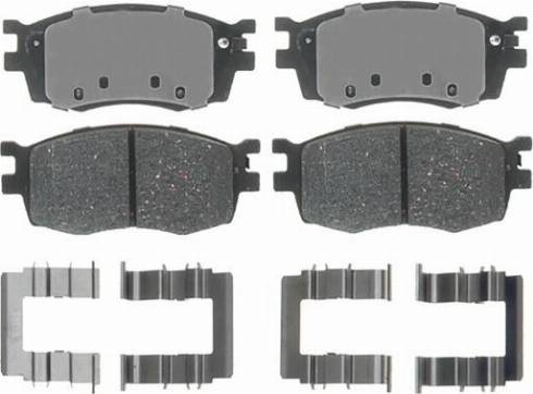 Remy RAP1533 - Brake Pad Set, disc brake autospares.lv