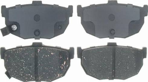 Remy RAP1608 - Brake Pad Set, disc brake autospares.lv