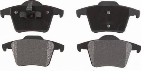 Remy RAP1628 - Brake Pad Set, disc brake autospares.lv