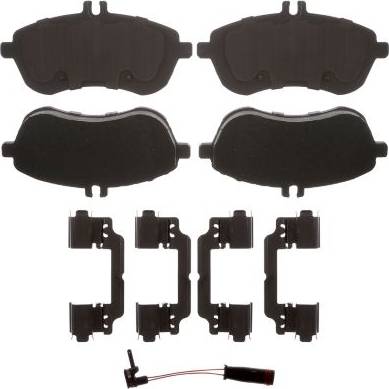 Remy RAP1093 - Brake Pad Set, disc brake autospares.lv