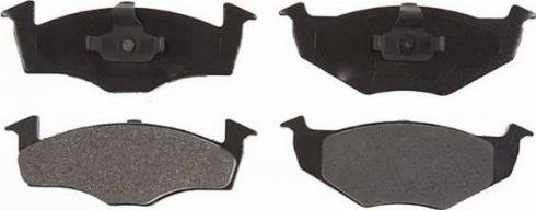 Remy RAP1142 - Brake Pad Set, disc brake autospares.lv