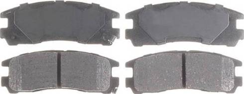 Remy RAP1804 - Brake Pad Set, disc brake autospares.lv