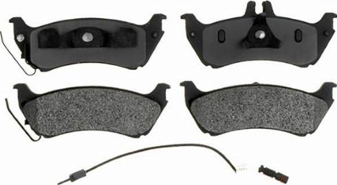 Remy RAP1835 - Brake Pad Set, disc brake autospares.lv