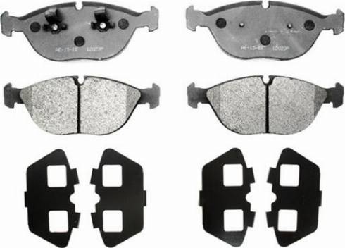 Remy RAP1836 - Brake Pad Set, disc brake autospares.lv