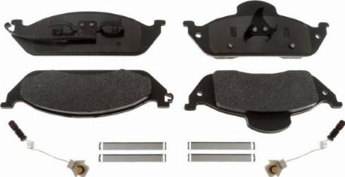 Remy RAP1828 - Brake Pad Set, disc brake autospares.lv