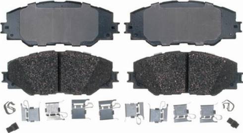 Remy RAP1398 - Brake Pad Set, disc brake autospares.lv