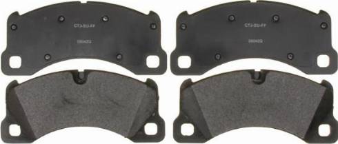 Remy RAP1305 - Brake Pad Set, disc brake autospares.lv