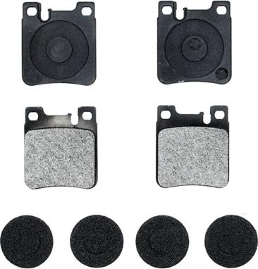 Remy RAP1374 - Brake Pad Set, disc brake autospares.lv