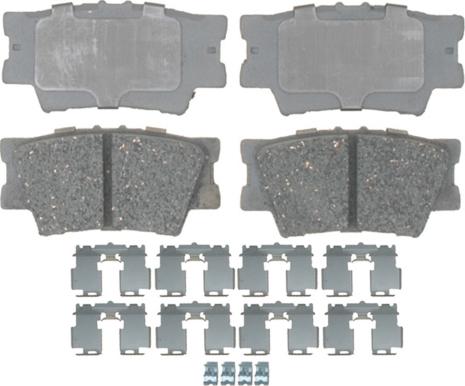 Remy RAP1272 - Brake Pad Set, disc brake autospares.lv