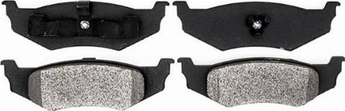 Remy RAP1709 - Brake Pad Set, disc brake autospares.lv