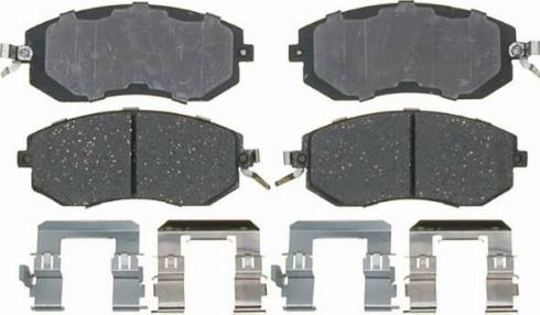 Remy RAP1710 - Brake Pad Set, disc brake autospares.lv