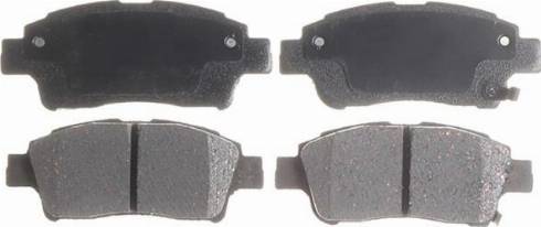 Remy RAP1782 - Brake Pad Set, disc brake autospares.lv