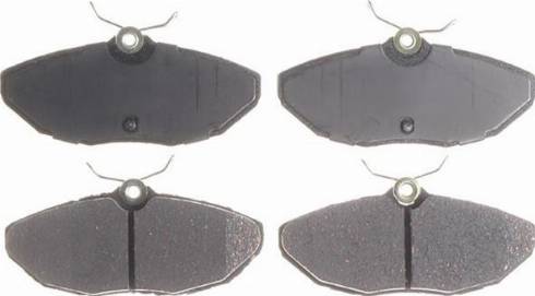 Remy RAP1776 - Brake Pad Set, disc brake autospares.lv