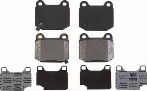 Remy RAP2083 - Brake Pad Set, disc brake autospares.lv