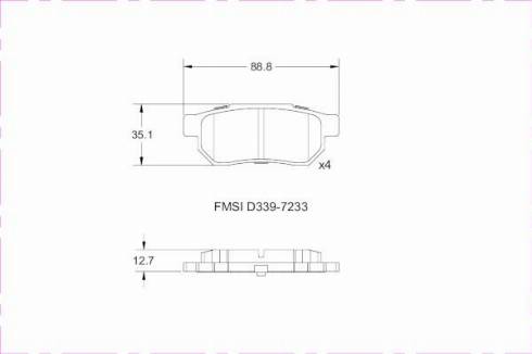 Remy RAP2159 - Brake Pad Set, disc brake autospares.lv