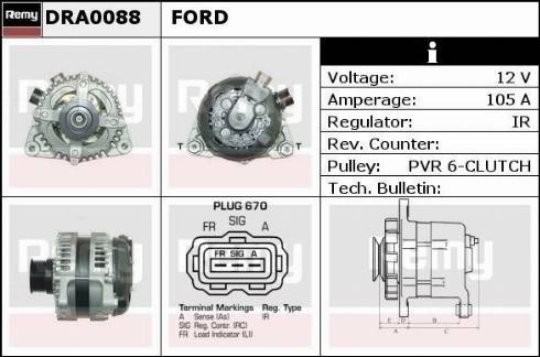 Remy RAS34819 - Starter autospares.lv