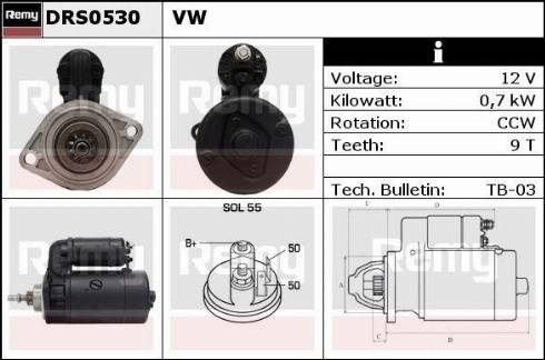 Remy RAS31641 - Starter autospares.lv