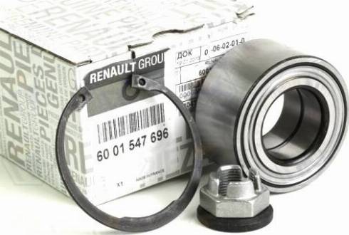 RENAULT 6001547696 - Wheel hub, bearing Kit autospares.lv