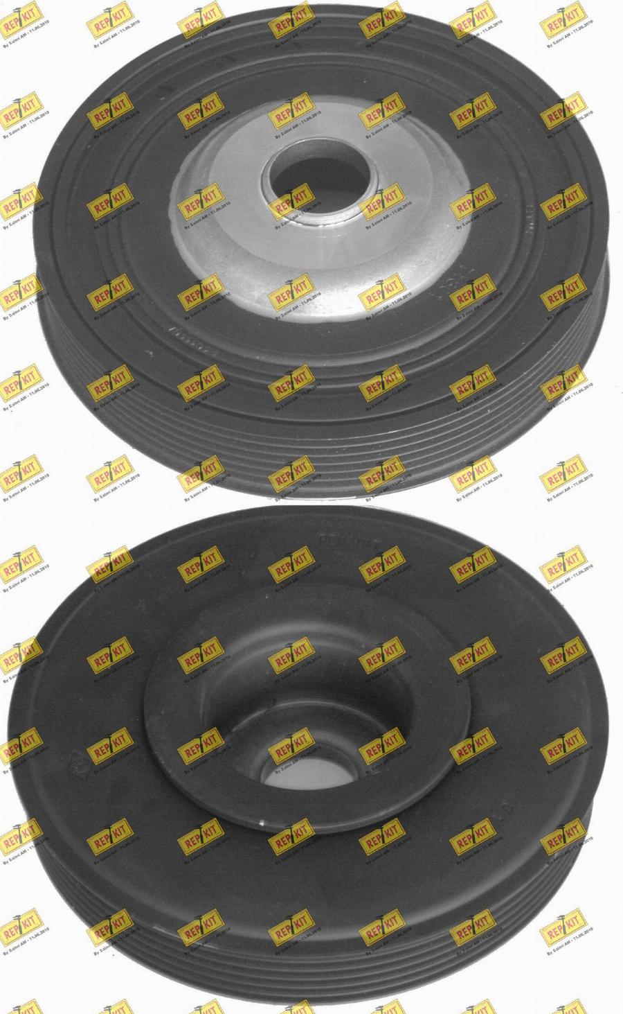 REPKIT RKT9093 - Belt Pulley, crankshaft autospares.lv