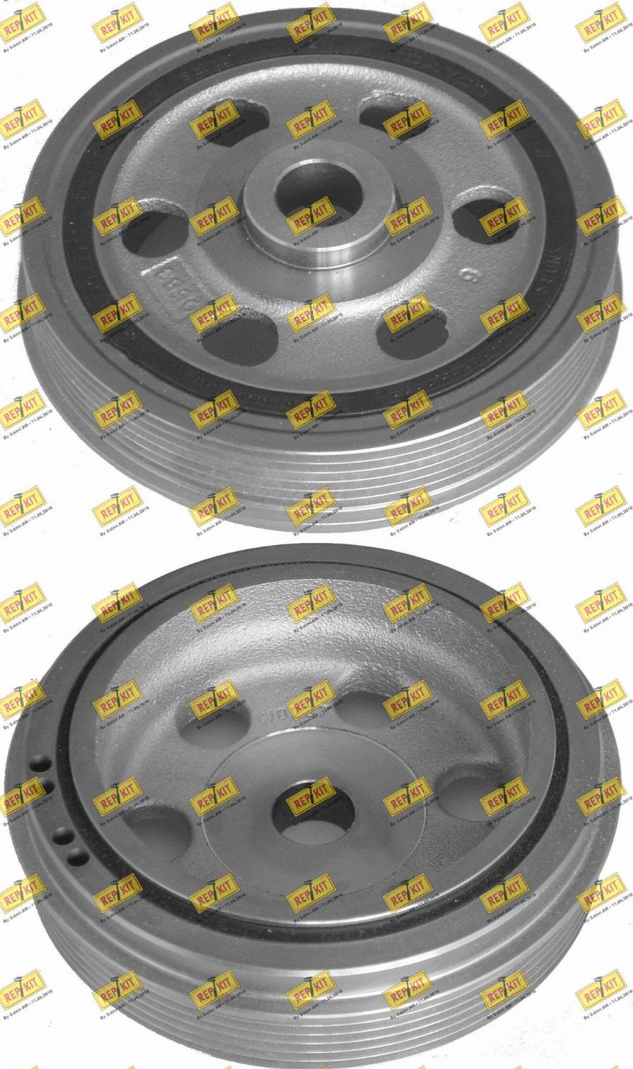 REPKIT RKT9047 - Belt Pulley, crankshaft autospares.lv