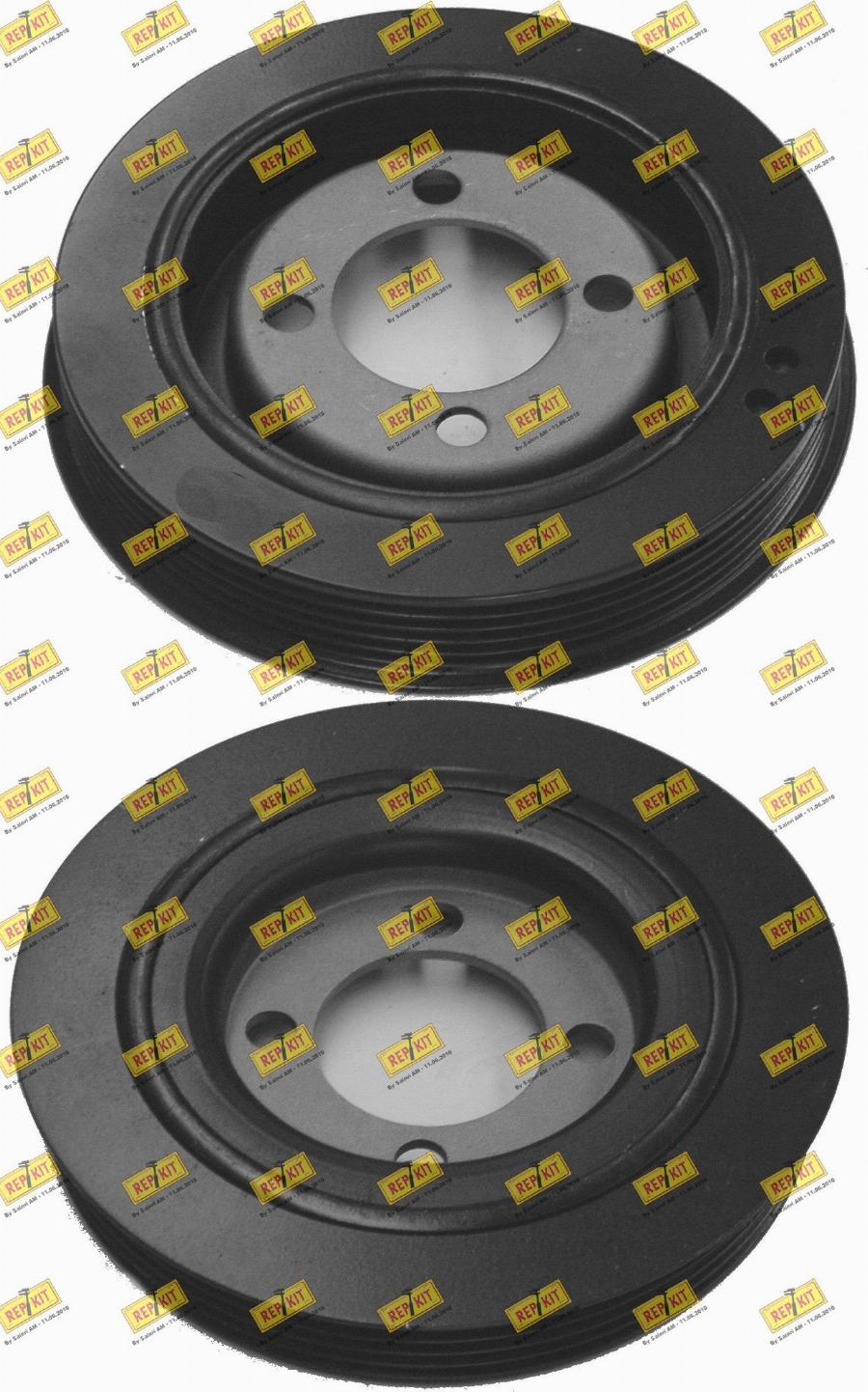 REPKIT RKT9004 - Belt Pulley, crankshaft autospares.lv