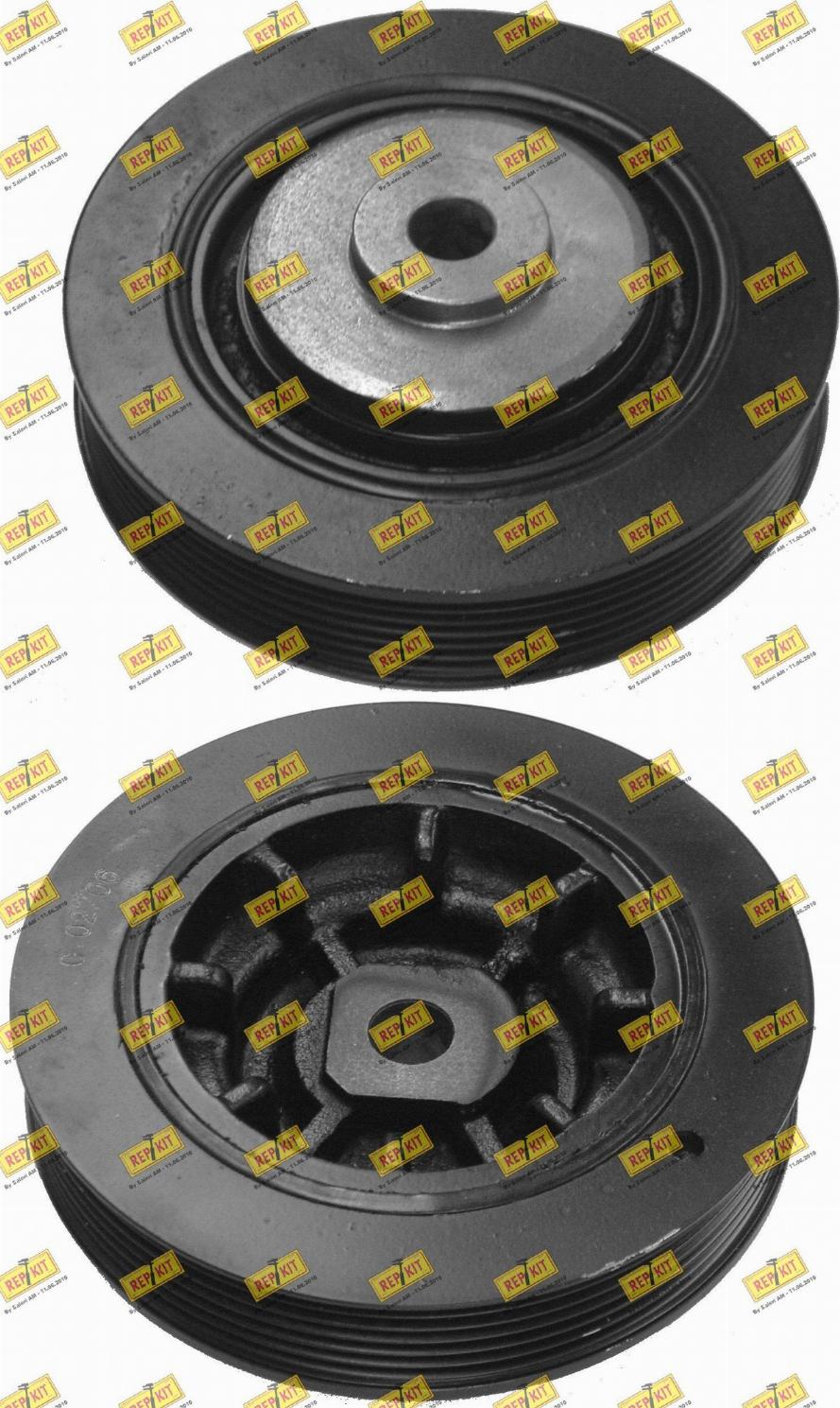 REPKIT RKT9011 - Belt Pulley, crankshaft autospares.lv