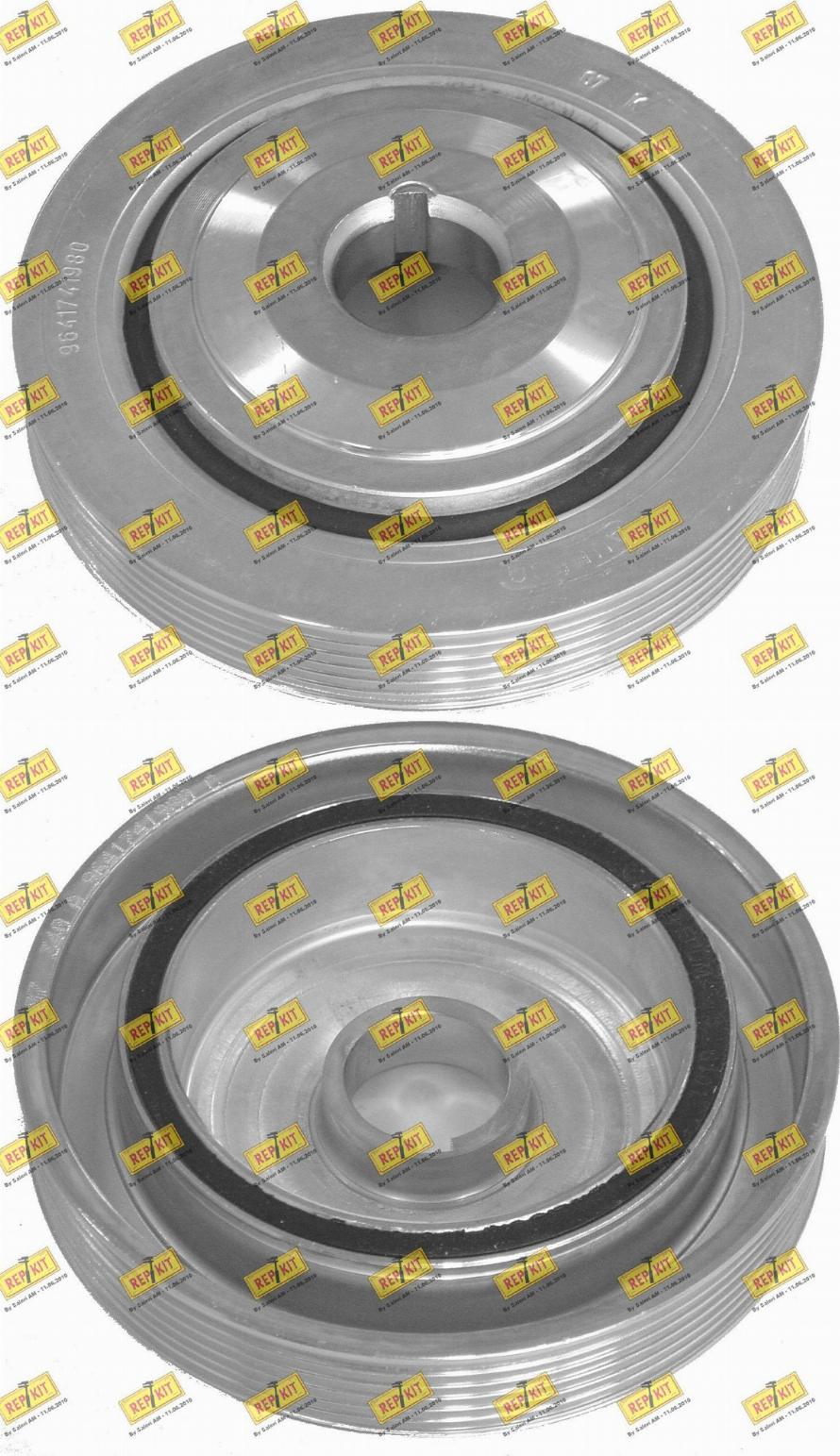 REPKIT RKT9079 - Belt Pulley, crankshaft autospares.lv