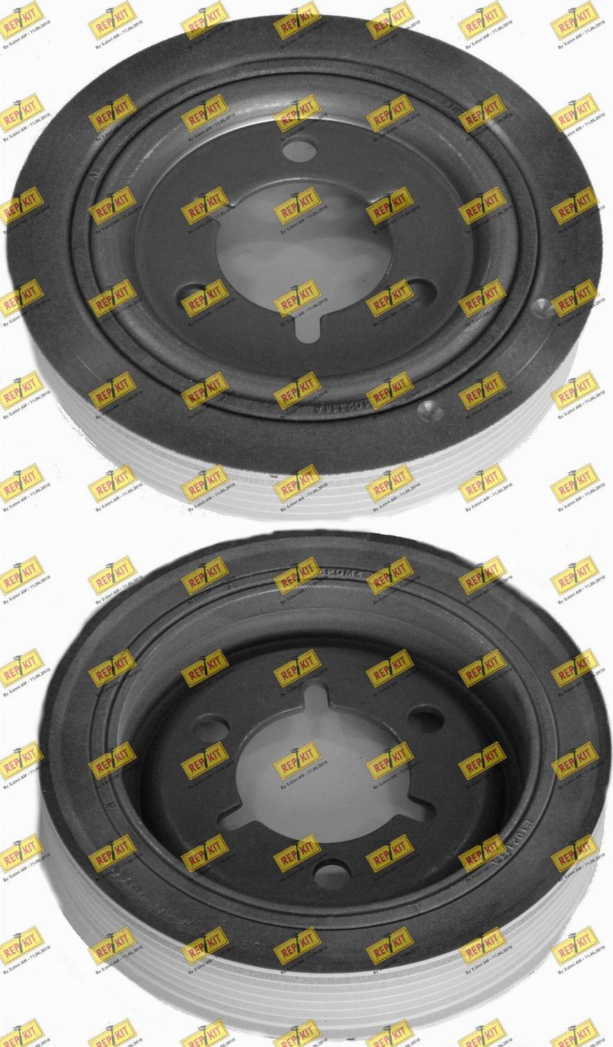 REPKIT RKT9076 - Belt Pulley, crankshaft autospares.lv