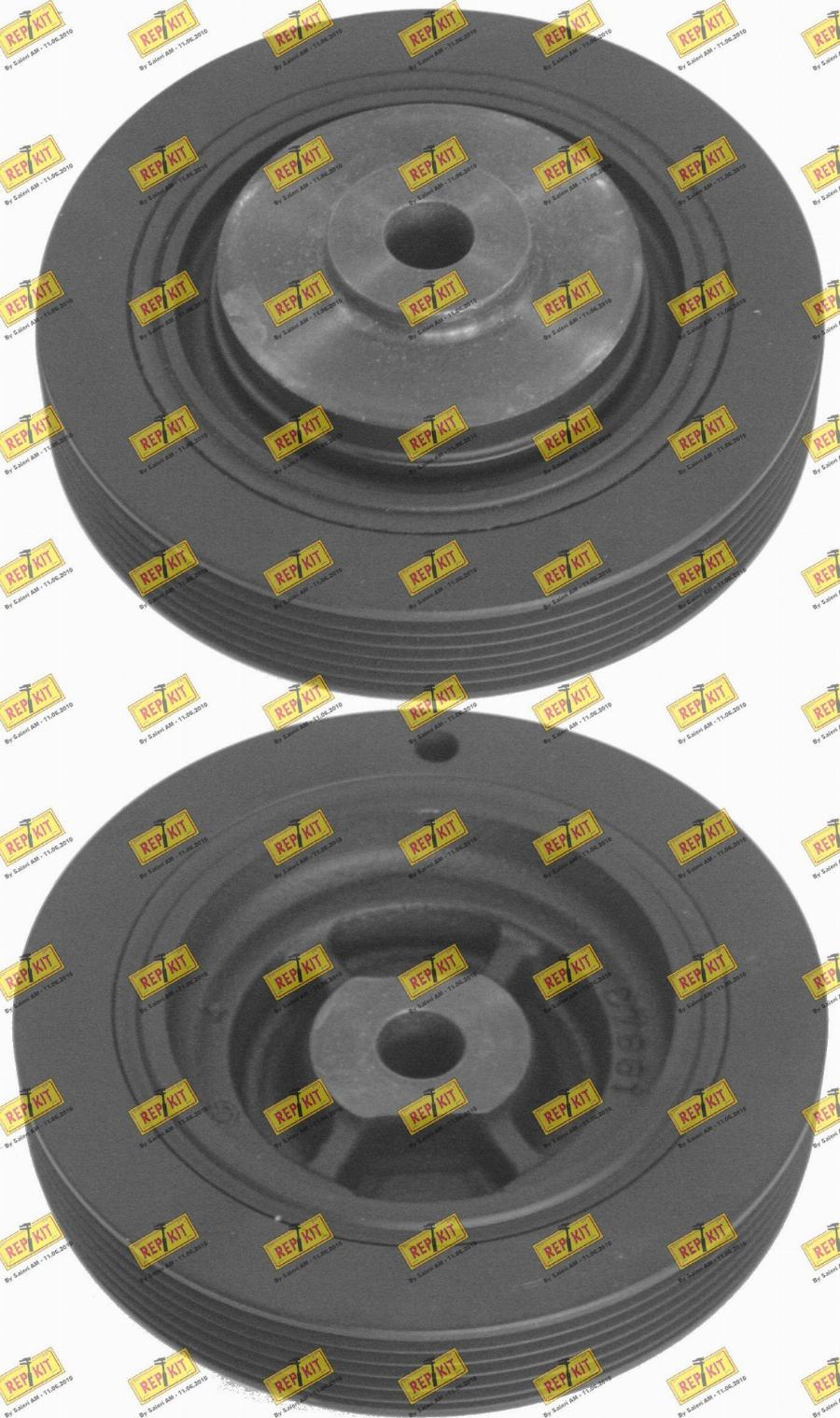 REPKIT RKT9105 - Belt Pulley, crankshaft autospares.lv