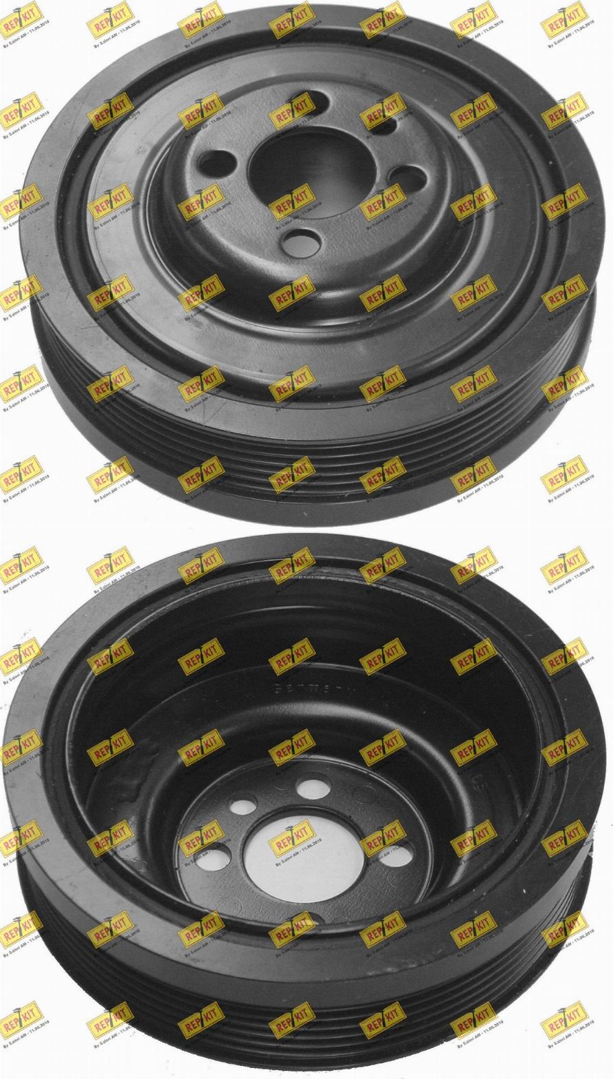 REPKIT RKT9108 - Belt Pulley, crankshaft autospares.lv