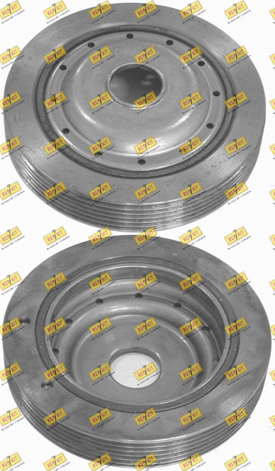 REPKIT RKT9102 - Belt Pulley, crankshaft autospares.lv