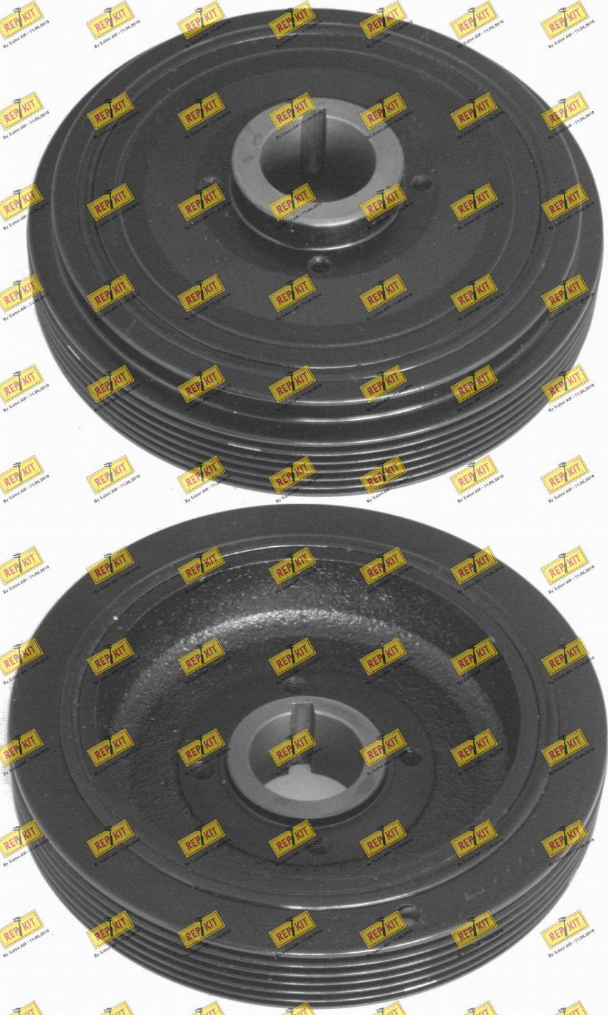 REPKIT RKT9115 - Belt Pulley, crankshaft autospares.lv