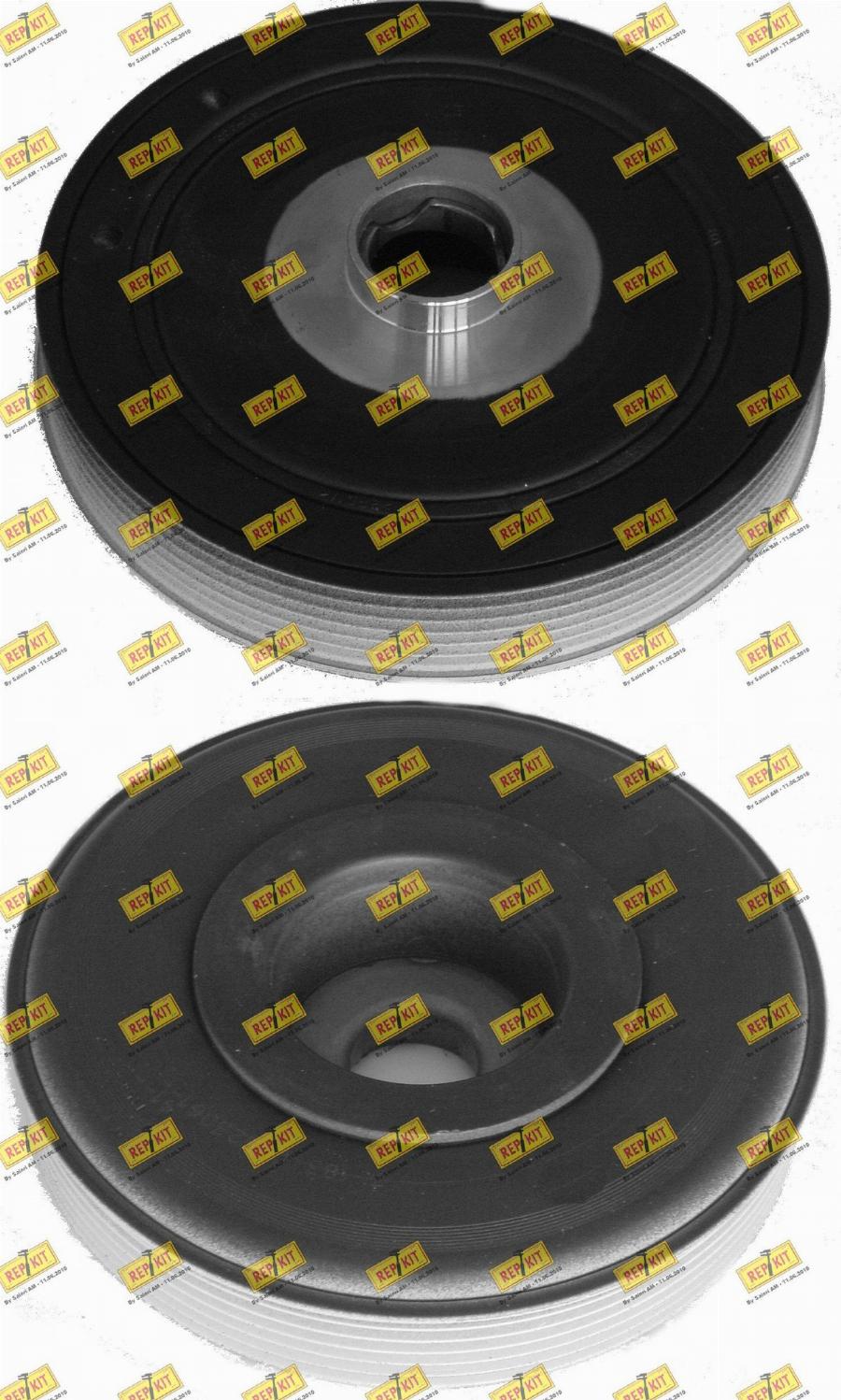 REPKIT RKT9124 - Belt Pulley, crankshaft autospares.lv