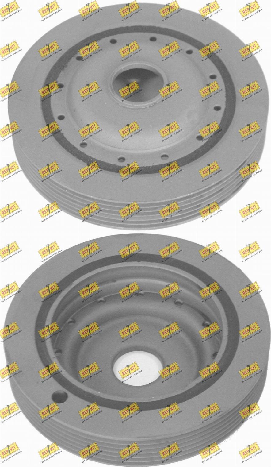 REPKIT RKT9120 - Belt Pulley, crankshaft autospares.lv