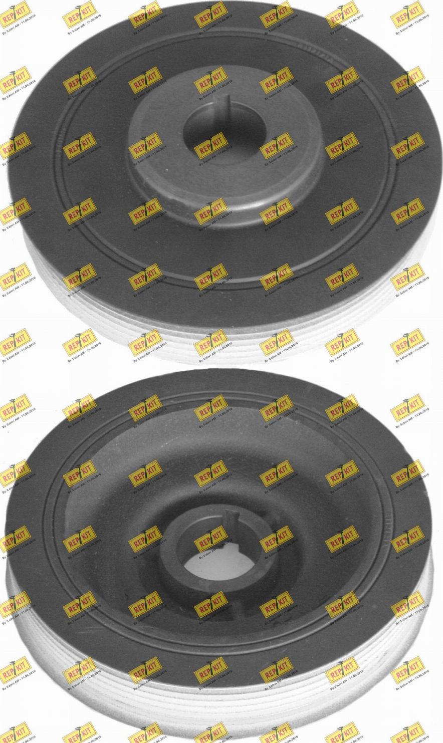 REPKIT RKT9128 - Belt Pulley, crankshaft autospares.lv